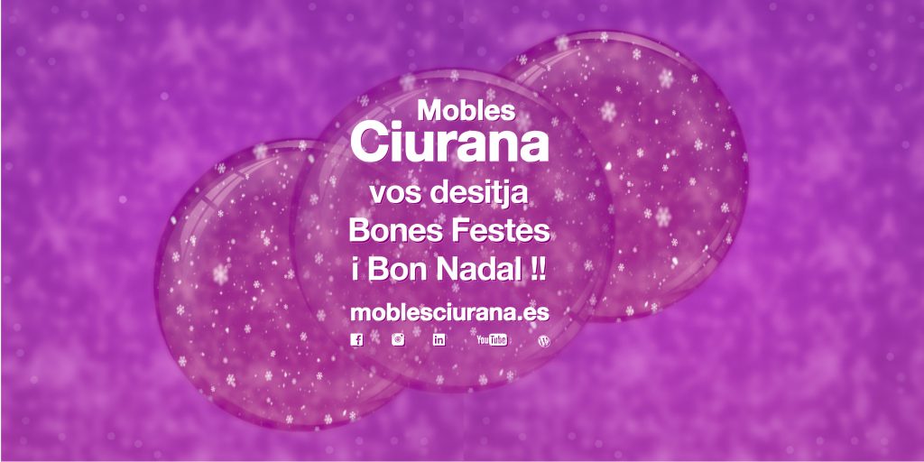 Bon Nadal 2018.