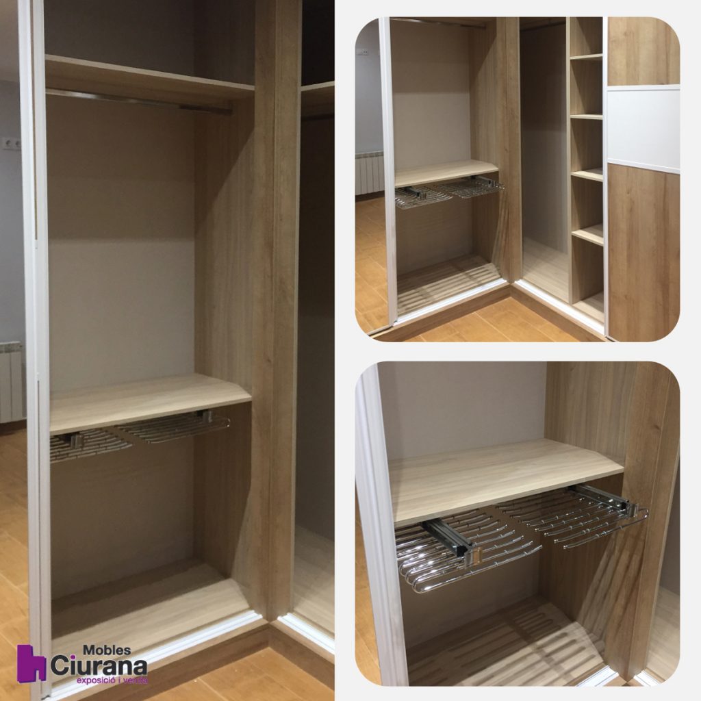 Vestidor fet a mida. Detall02.